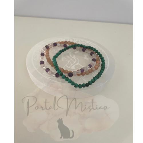 Placa de Selenita Árbol de la Vida - Conexión y Regeneración