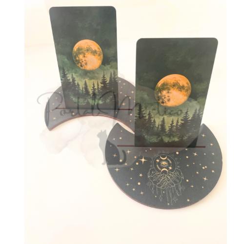 Soporte de Madera para Carta de Tarot - Expositor de Intenciones