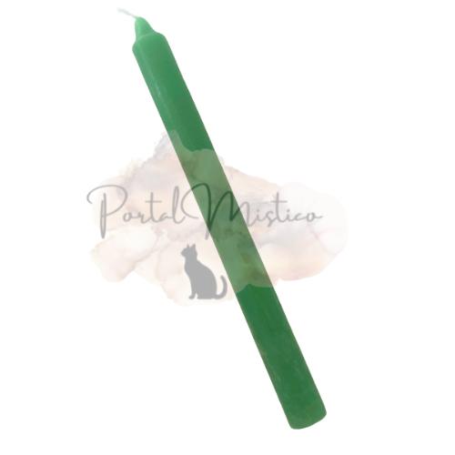 Vela Ritual Verde - Salud, Esperanza y Crecimiento