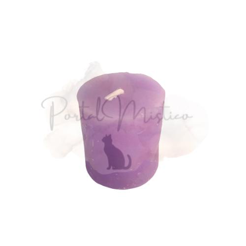Mini Lavender Candle