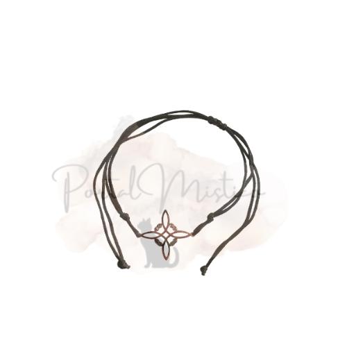 Pulsera Nudo de Bruja Hilo negro