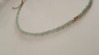 Collar Aventurina Verde facetada