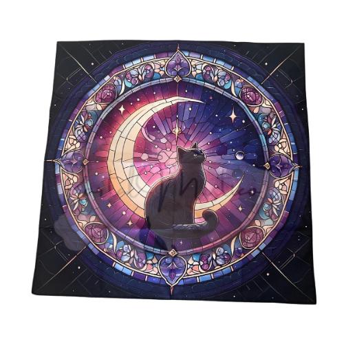 Tapete Místico Gato Lunar