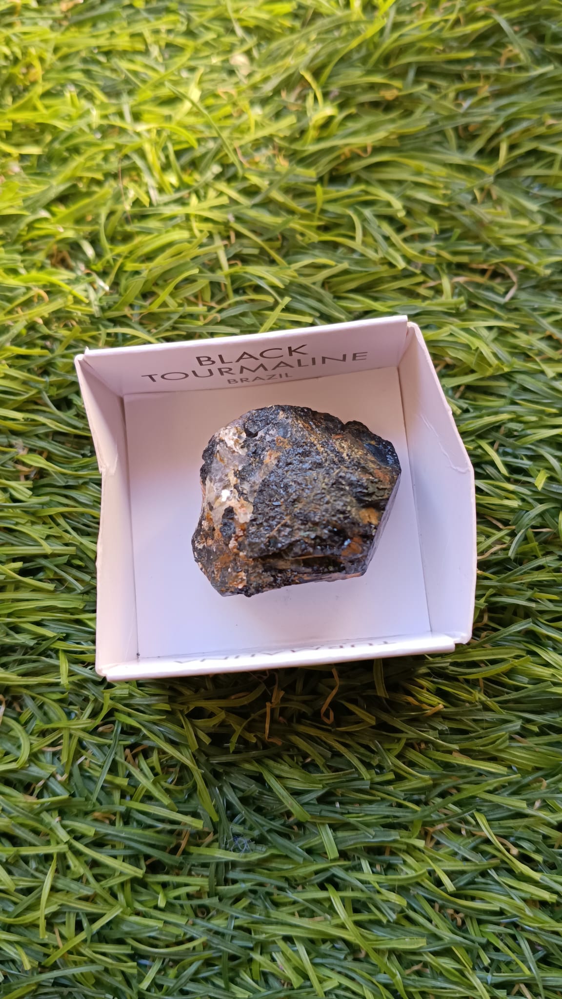 Turmalina Negra en Bruto Calidad B - Protección y Enraizamiento
