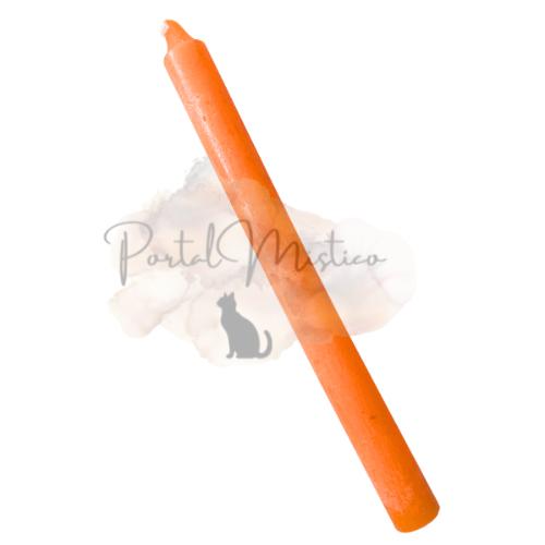 Vela Ritual Naranja - Entusiasmo, Vitalidad y Atracción