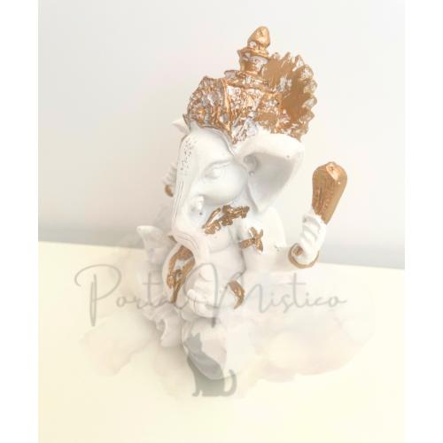 Ganesha Blanco Dorado