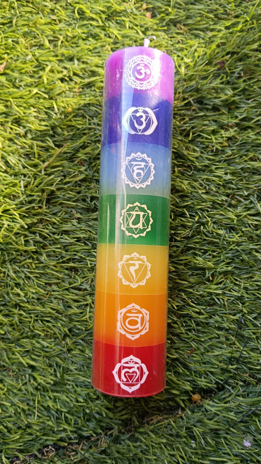 Velón 7 Chakras - Alineación y Equilibrio Energético Integral