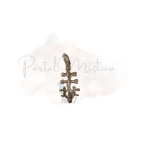 Cruz de Caravaca en Plata de Ley - Amuleto de Protección Celestial