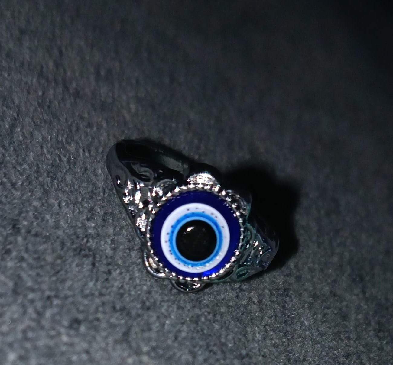 Anillo Ojo Turco en Acero