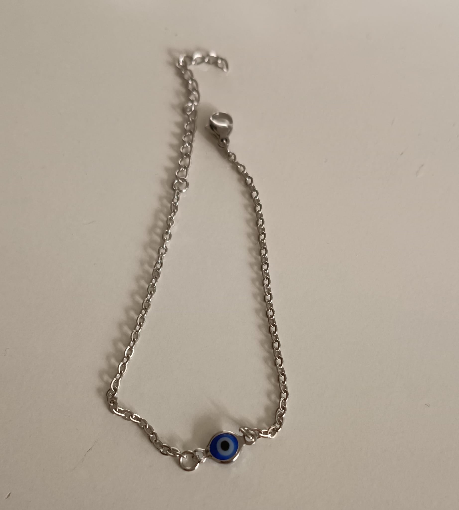Pulsera Protectora Ojo Turco en Acero