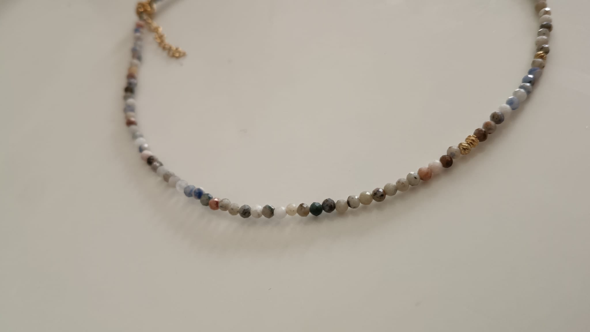 Collar Sodalita facetada