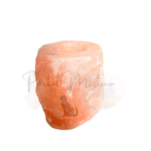 Portavelas Sal del Himalaya